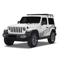 Jeep Wrangler JL 2 Door (2018-Current) Slimline II 1/2 Roof Rack Kit / Tall