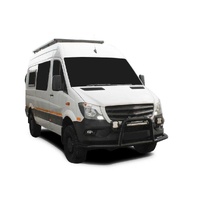 Mercedes-Benz Sprinter 144in/170in / L2/L3 / MWB/LWB Wheelbase w/o OEM Tracks (2006-Current) Slimline II Roof Rack Kit