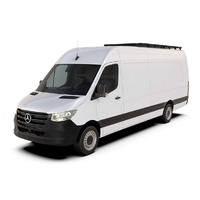 Mercedes-Benz Sprinter 170in/L3/LWB Wheelbase w/o OEM Tracks (2006-Current) Slimline II Roof Rack Kit