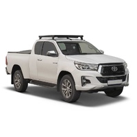 Toyota Hilux Revo Extra Cab (2016-Current) Slimline II Roof Rack Kit