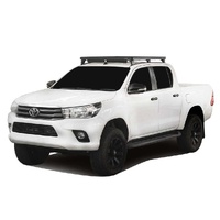Toyota Hilux Revo DC (2016-Current) Track AND Feet Slimline II Roof Rack Kit