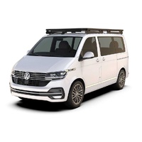 Volkswagen T6/T6.1 Caravelle Transporter LWB (2015-Current) Slimline II Roof Rack Kit