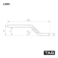 TAG Class 2 Tow Ball Mount 