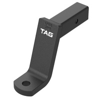 TAG Tow Ball Mount - 210mm Long, 108° Face, 50mm Square Hitch 