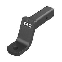 TAG Tow Ball Mount - 220mm Long, 108° Face, 50mm Square Hitch 