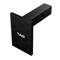 TAG Adjustable Pintle Mount - 50mm Square Hitch (4.5T) 