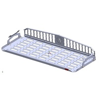 Rear Upper Adjustable Vonnies Grey Storage Cargo Shelf for Nissan GQ Y60 Patrol 1988-1998