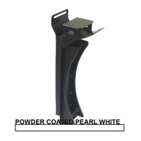 Vonnies White Chainsaw Holder for Rear Spare Wheel (Left Side) Australian Made