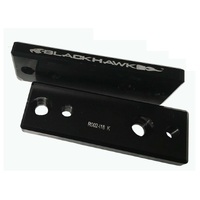 BLACKHAWK - SWAY BAR RELOCATION BRACKETS (FRONT) COMPATIBLE WITH HILUX REVO (86mm hole c/c)
