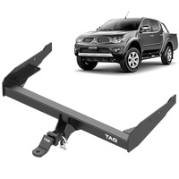 TAG Heavy Duty Towbar & Direct Fit Wiring Harness for Mitsubishi Triton Dual Cabs Without Rear Step (08/2009 - 04/2015)