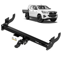 TAG Heavy Duty Towbar & Wiring Kit For Toyota Hilux Models With No Rear Bumper Step (10/2015 - on)