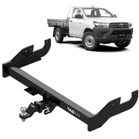 TAG Extended Towbar & Wiring Kit For Toyota Hilux Models with Extended Tray or Canopy (10/2015 - on)