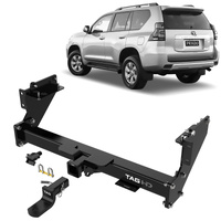 TAG Heavy Duty Towbar & Wiring Kit for Toyota Prado 150 Series With Spare Wheel Underneath (08/2009 - on)