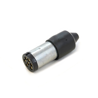 TAG 7 Pin Small Round Metal Plug (Trailer Side) 